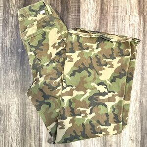 Camouflage Cargo Pants wide leg daze brand